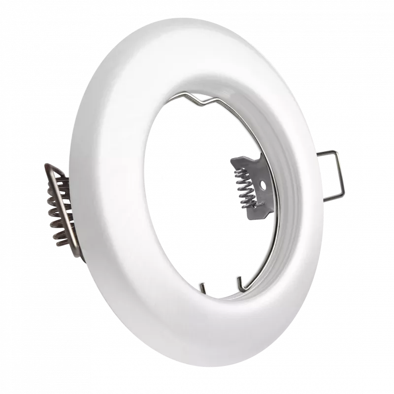 LED Einbaustrahler weiß | rund | Lochmaß Ø 55mm - 75mm | Einbautiefe 64mm | Anschlussfertig mit GU10 230V Fassung 