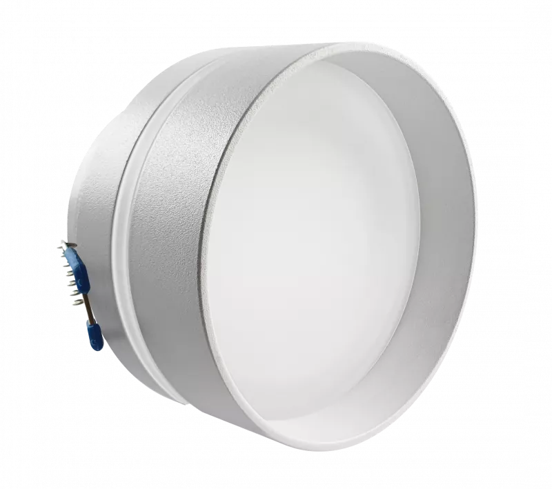 LED Aufbau Einbaustrahler weiß pulverbeschichtet | rund Glas (satiniert) | Lochmaß Ø 68mm - 75mm | Einbautiefe 64mm | GU10 230V 
