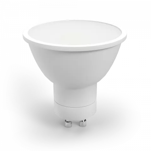 LED Einbaustrahler mit Blende großer Einbaudurchmesser weiß | rund | schwenkbar | Lochmaß Ø 68mm - 135mm | Einbautiefe 64mm | GU10 230V 