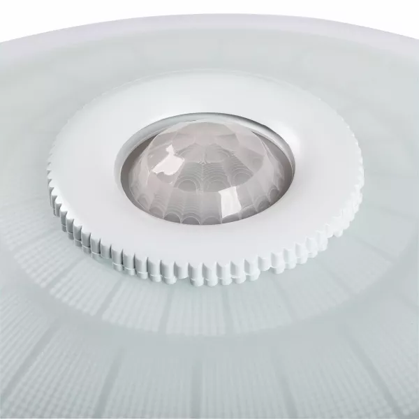 LED Deckenleuchte mit Bewegungssensor | rund | Opalglas | E27 230V