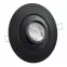 LED Einbaustrahler mit Blende großer Einbaudurchmesser schwarz | rund | schwenkbar | Lochmaß Ø 68mm - 135mm | Einbautiefe 64mm | GU10 230V 