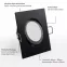 Einbaustrahler Material: Hochwertiges Aluminium Optik:  Schwarz  pulverbeschichtet Einfache Montage durch vormontierte Federklammern 30° schwenkbar
