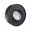 LED Aufbau Einbaustrahler schwarz pulverbeschichtet | rund | 360° schwenkbar | Lochmaß Ø 85mm - 90mm | geringe Einbautiefe 19mm 