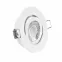 LED Einbaustrahler weiß | rund | 360° schwenkbar | Lochmaß Ø 68mm - 75mm | geringe Einbautiefe 25mm | Anschlussfertig 